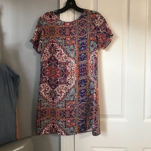 Tile shift dress